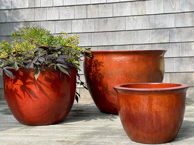 large copper pot planter Classic Copper Planter