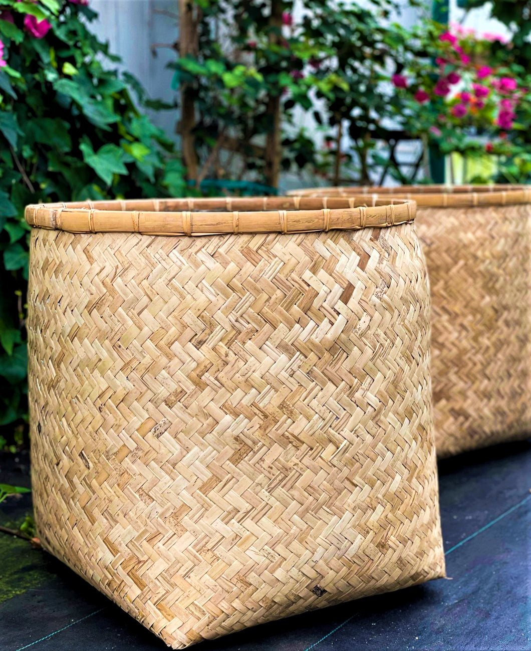 bamboo pot planter Bamboo Planter – Pumpkin Pond Farm